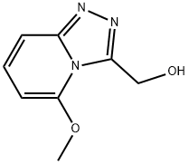{5-methoxy-[1,2,4]triazolo[4,3-a]pyridin-3-yl}methanol 结构式