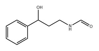 N-(3-Hydroxy-3-phenylpropyl)formamide 结构式