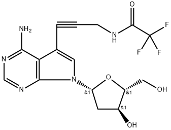 7-TFA-AP-7-DEAZA-2'-脱氧腺苷 结构式