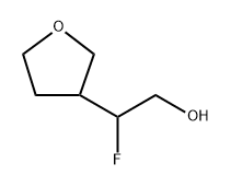 2-fluoro-2-(oxolan-3-yl)ethan-1-ol 结构式