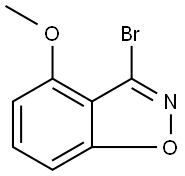 3-bromo-4-methoxy-1,2-benzoxazole 结构式