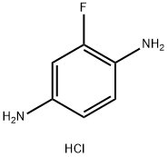 2-Fluorobenzene-1,4-diamine dihydrochloride 结构式