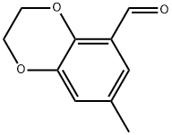 7-methyl-2,3-dihydrobenzo[b][1,4]dioxine-5-carbaldehyde 结构式