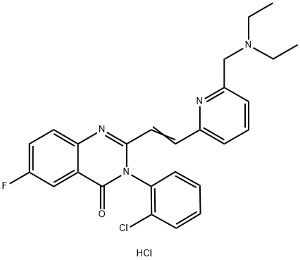 CP 465022 HCL 盐酸盐 结构式