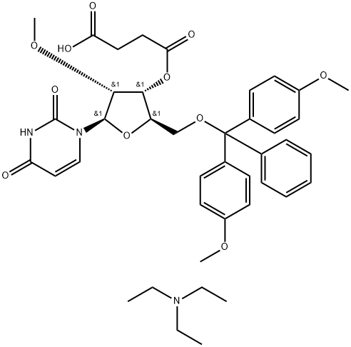 2'-OME-U 琥珀酸三乙胺盐 结构式