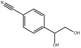 4-(1,2-二羟乙基)苄腈 结构式