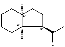 Ketone, 3abeta,4,5,6,7,7a-hexahydro-7abeta-methyl-1alpha-indanyl methy l 结构式