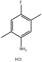 4-fluoro-2,5-dimethylaniline hydrochloride 结构式