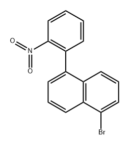 1-Bromo-5-(2-nitrophenyl)naphthalene 结构式