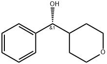 (ΑR)-四氢-Α-苯基-2H-吡喃-4-甲醇 结构式