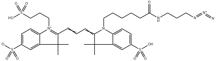 CY3-叠氮化物 结构式