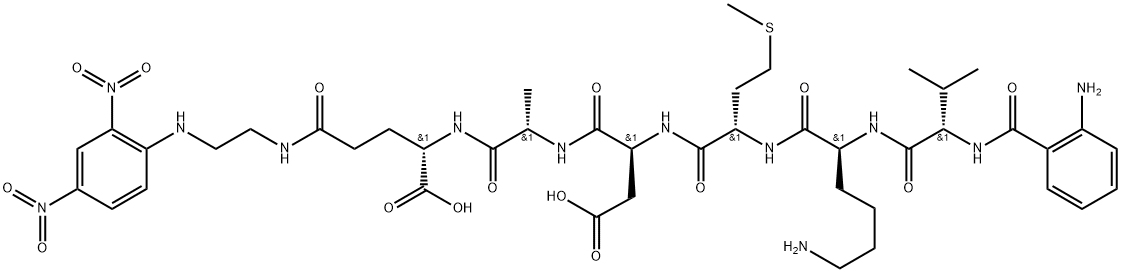 ABZ-AMYLOID Β/A4 PROTEIN PRECURSOR770 (669-674)-EDDNP TRIFLUOROACETATE SALT 结构式