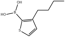 B-(3-Butyl-2-thienyl)boronic acid 结构式