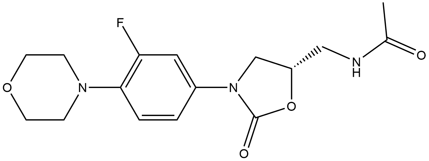 利奈唑胺杂质15 结构式