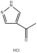 1-(1H-吡唑-4-基)乙-1-酮(盐酸盐) 结构式