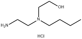 2-[(2-aminoethyl)(butyl)amino]ethan-1-ol dihydrochloride 结构式