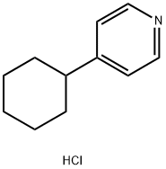 4-环己基吡啶盐酸盐 结构式