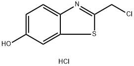 2-(chloromethyl)-1,3-benzothiazol-6-ol hydrochloride 结构式