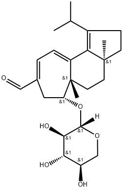 (-)-Erinacin A 结构式