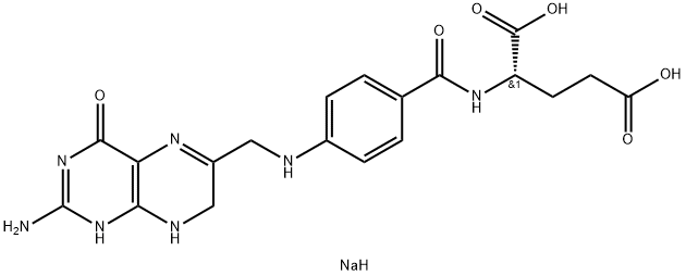 叶酸EP杂质G二钠盐 结构式