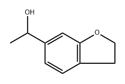 6-Benzofuranmethanol, 2,3-dihydro-α-methyl- 结构式