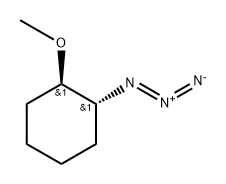 trans-1-azido-2-methoxycyclohexane 结构式