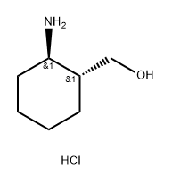 ((1R,2R)-2-氨基环己基)甲醇盐酸盐 结构式