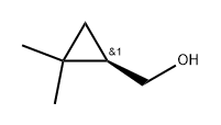 (R)-(2,2-二甲基环丙基)甲醇 结构式