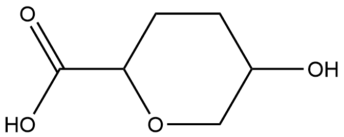 Hexonic acid, 2,6-anhydro-3,4-dideoxy- 结构式
