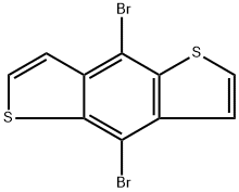 4,8-二溴苯并[1,2-B:4,5-B']二噻吩 结构式
