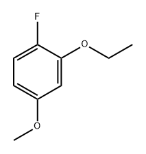 2-Ethoxy-1-fluoro-4-methoxybenzene 结构式