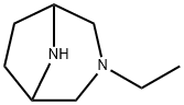 3-Ethyl-3,8-diaza-bicyclo[3.2.1]octane 结构式