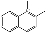 1,2-Dimethylquinolin-1-ium 结构式