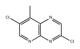 3,7-dichloro-8-methylpyrido[2,3-b]pyrazine 结构式
