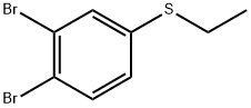 1,2-Dibromo-4-(ethylthio)benzene 结构式