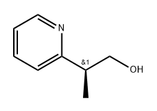 (S)-2-(吡啶-2-基)丙-1-醇 结构式