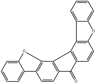 二苯并[B,B']环戊基[2,1-E:4,3-G']二苯并呋喃-8-酮 结构式