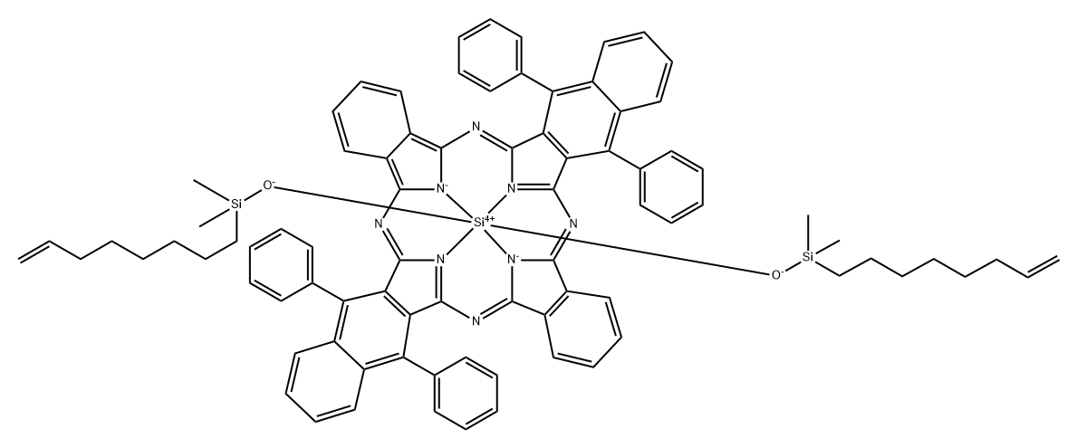 硅酞菁光敏剂1 结构式