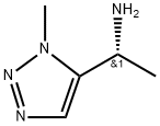 (ΑR)-Α,1-二甲基-1H-1,2,3-三唑-5-甲胺 结构式