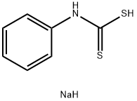 Carbamodithioic acid, N-phenyl-, sodium salt (1:1) 结构式