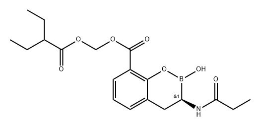 LEDABORBACTAM ETZADROXIL 结构式