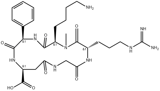 C(PHG-ISODGR-(NME)K) 结构式