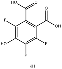 4-羟基-3,5,6-三氟邻苯二甲酸 结构式