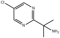 2-Pyrimidinemethanamine, 5-chloro-α,α-dimethyl- 结构式