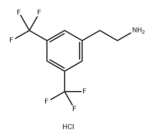 2-[3,5-bis(trifluoromethyl)phenyl]ethan-1-amine
hydrochloride 结构式