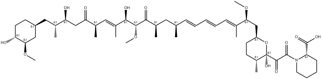 34-Hydroxy Sirolimus 结构式