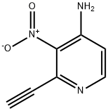 2-乙炔基-3-硝基吡啶4-胺 结构式