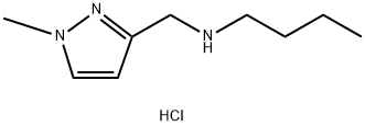 butyl[(1-methyl-1H-pyrazol-3-yl)methyl]amine 结构式