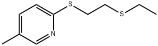 2-[[2-(Ethylthio)ethyl]thio]-5-methylpyridine 结构式