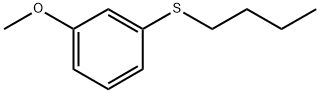 butyl(3-methoxyphenyl)sulfane 结构式